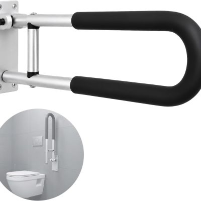 Foldable Wall Mount Grab Bar, 23.6 in