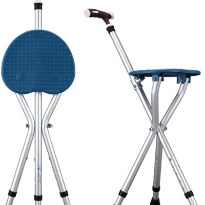 Folding Cane Seat, 440 lbs Capacity
